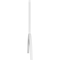 Ekena Millwork Archdale Architectural Grade PVC Gable Bracket, 96"W x 56"H x 2"D x 4"F, 14/12 Pitch GBP096X56X0204ARC00 - alternate 3